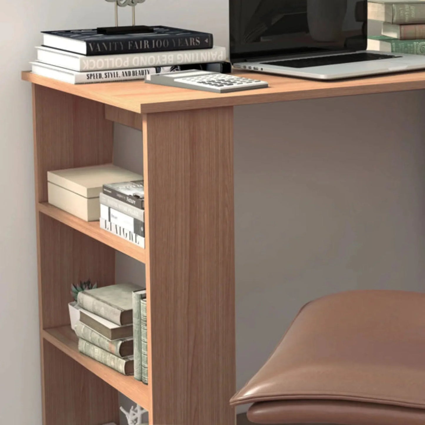 ProDesk Essential complete workstation setup with dual monitors and organized accessories