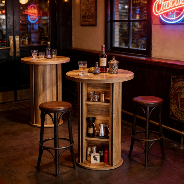 Bar Table – 3-Tier Storage for Home & Gatherings