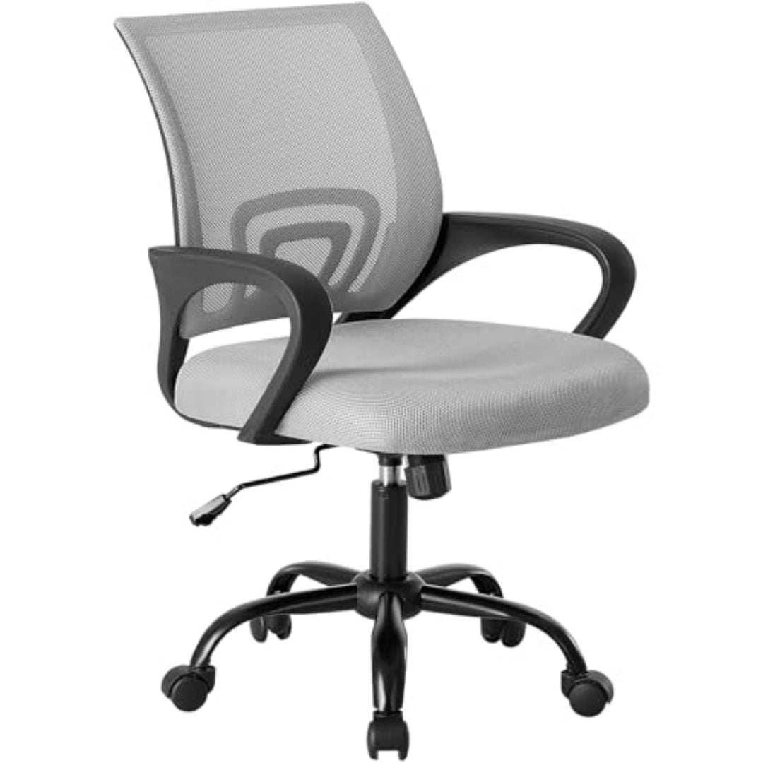 Auraspine ErgoChair Pro ergonomic office chair with lumbar support and memory foam padding - home office chair