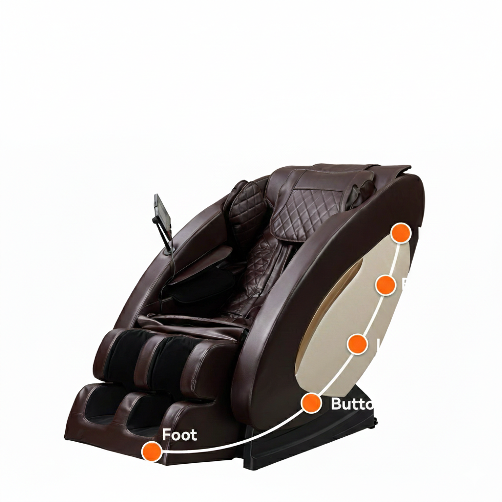 ErgoChair Pro - Ergonomic Office Chair with Massage & Lumbar Heat