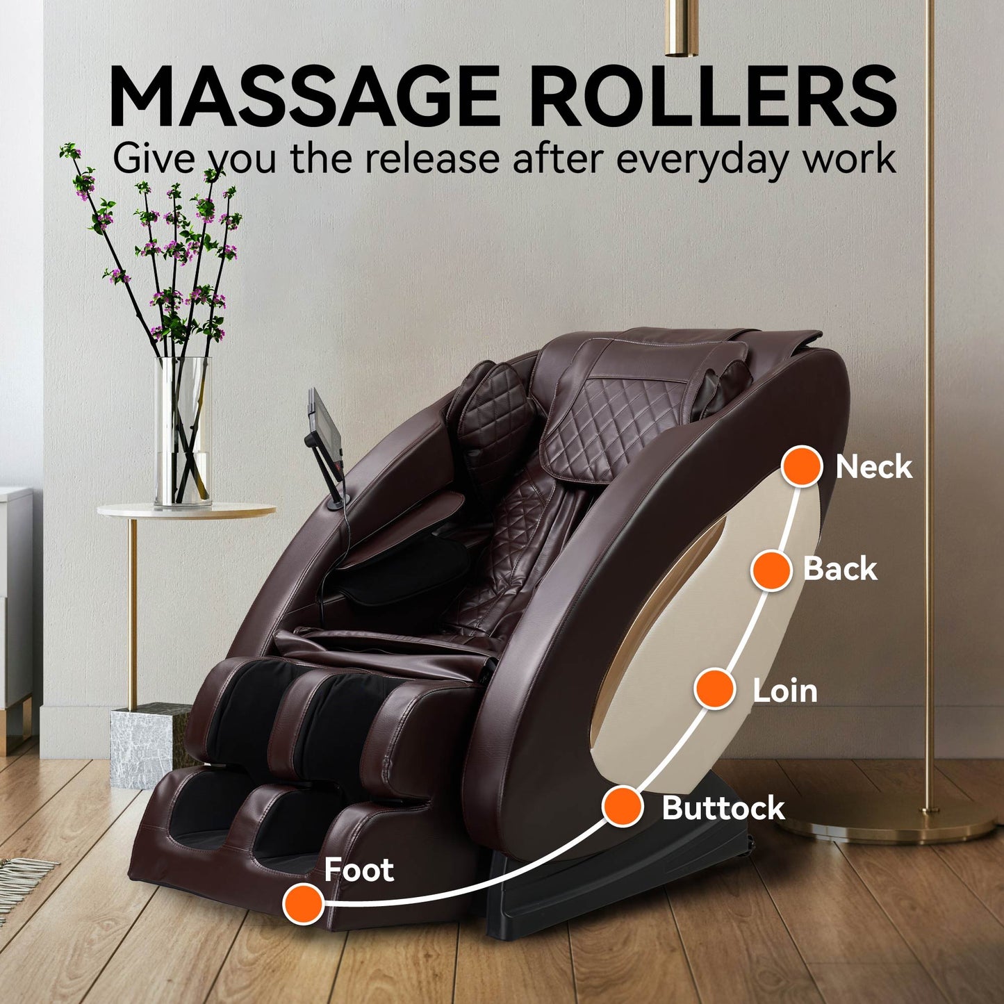 ErgoChair Pro - Ergonomic Office Chair with Massage & Lumbar Heat