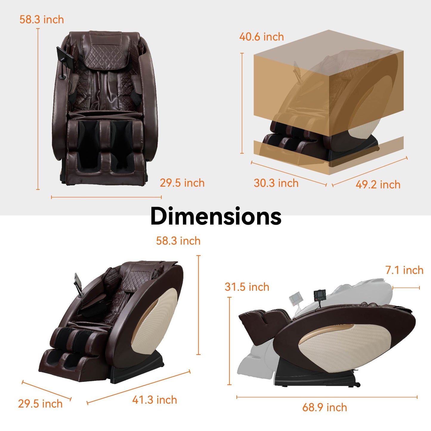 ErgoChair Pro - Ergonomic Office Chair with Massage & Lumbar Heat