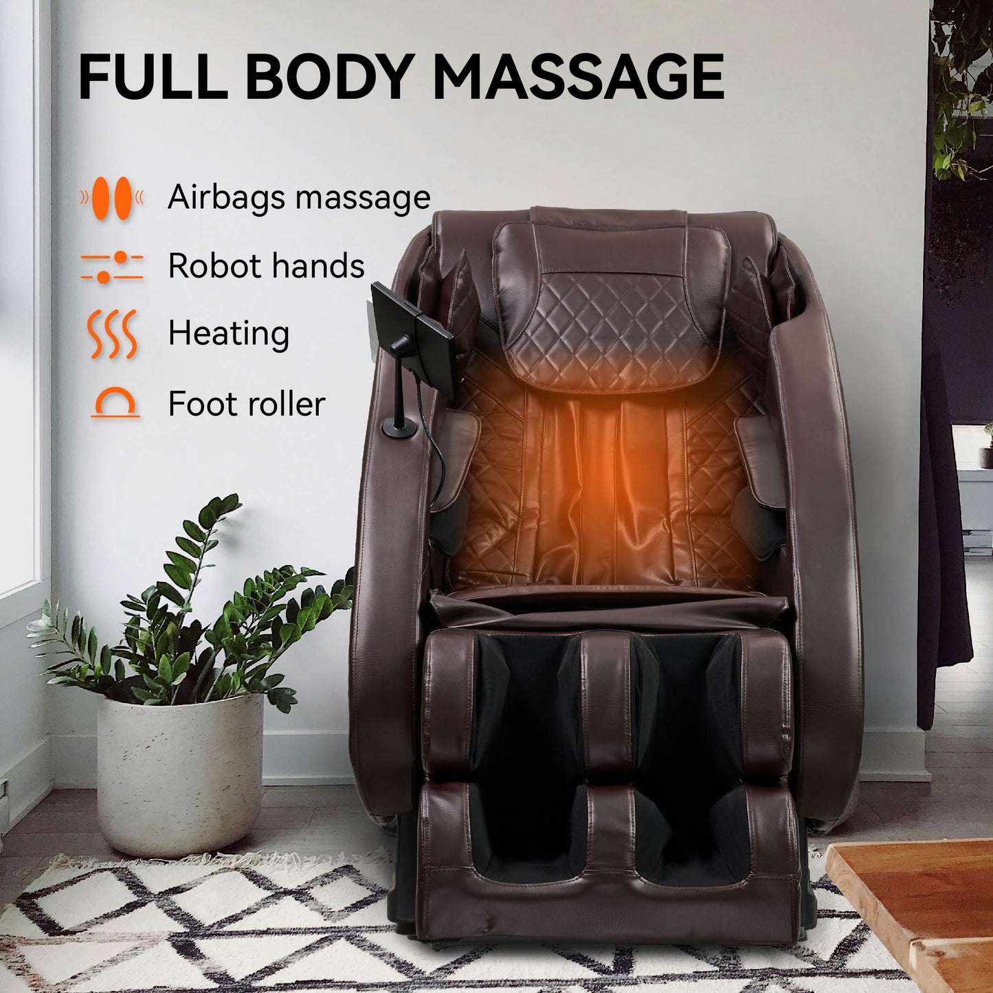 ErgoChair Pro - Ergonomic Office Chair with Massage & Lumbar Heat
